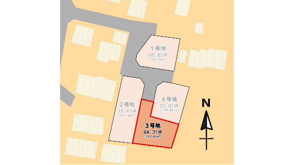 売地情報＿猪野２＿３号地